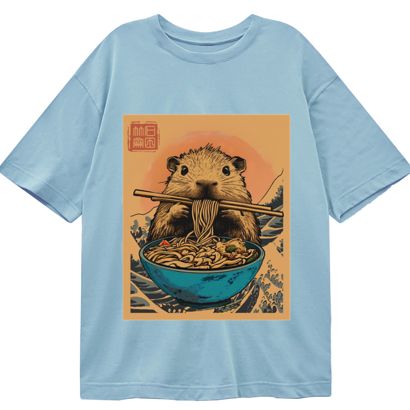 Tokyo-Tiger Opossum Eats Ramen Classic T-Shirt