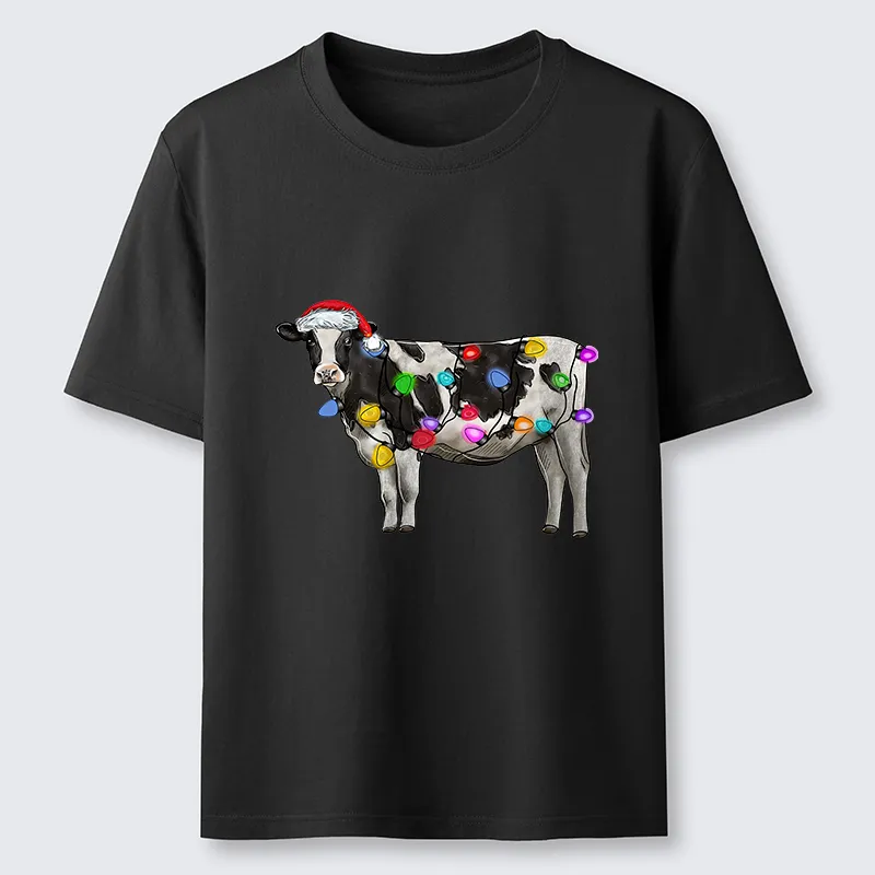 Tokyo-Tiger Christmas Cow Classic T-Shirt