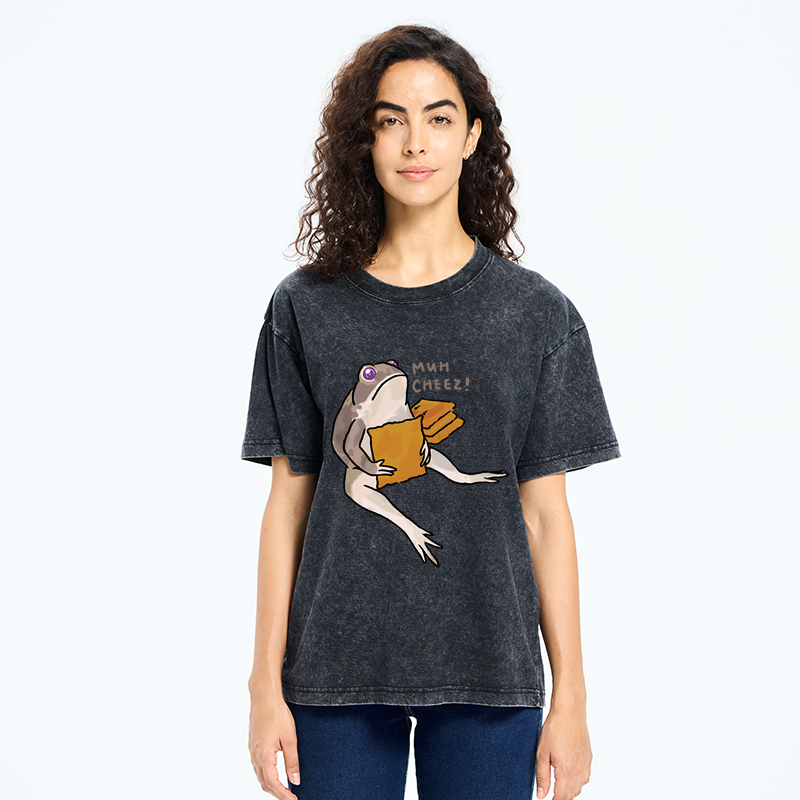Tokyo-Tiger Cheez Frog Washed T-Shirt