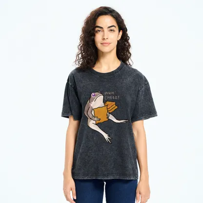 Tokyo-Tiger Cheez Frog Washed T-Shirt
