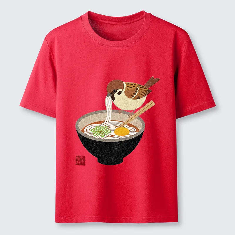 Tokyo-Tiger Funny Bird Ramen Meme Classic T-Shirt