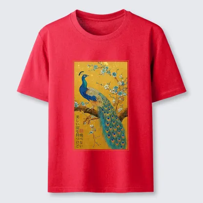 Tokyo-Tiger The Peacock's Silent Elegance Classic T-Shirt