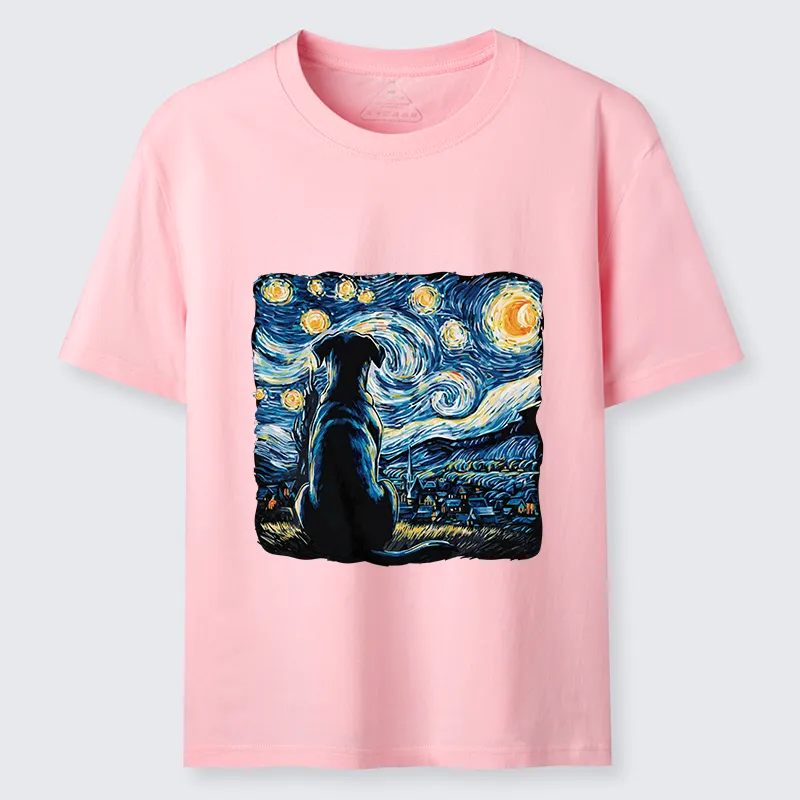 Tokyo-Tiger Starry Night Dog Classic T-Shirt