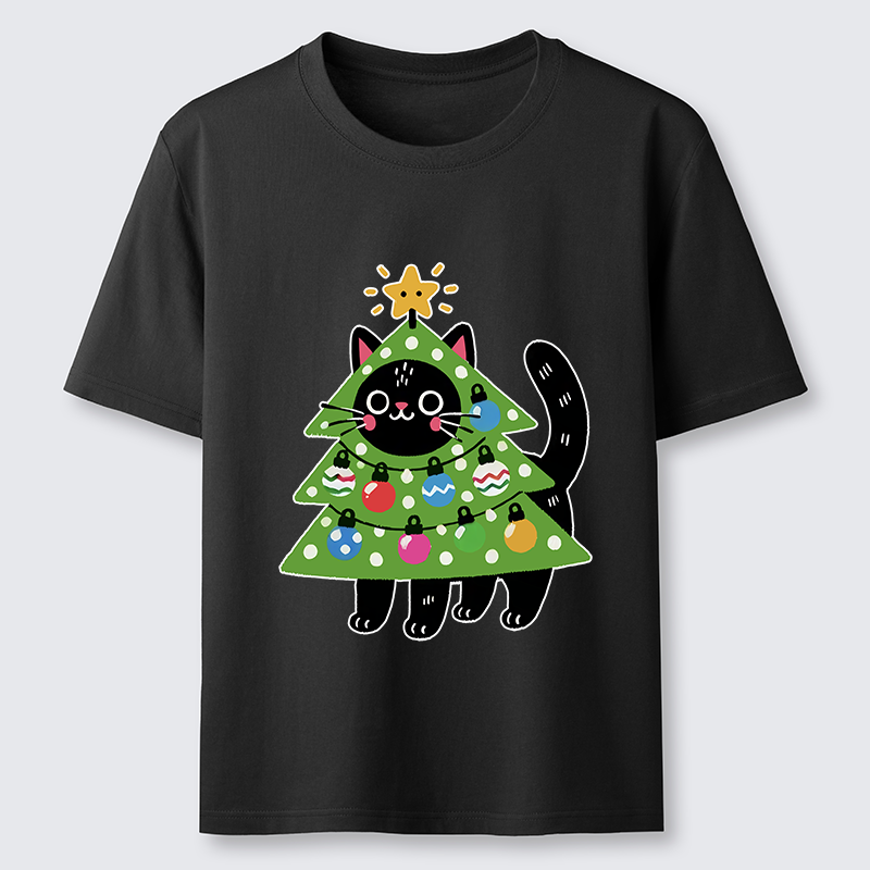 Tokyo-Tiger Christmas Tree Cat Classic T-Shirt