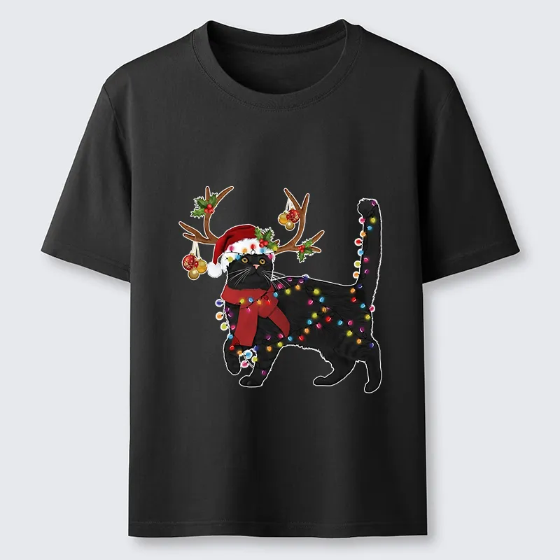 Tokyo-Tiger Christmas Black Cat Classic T-Shirt