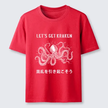 Tokyo-Tiger Funny Octopus：Let’s Get Kraken Classic T-Shirt