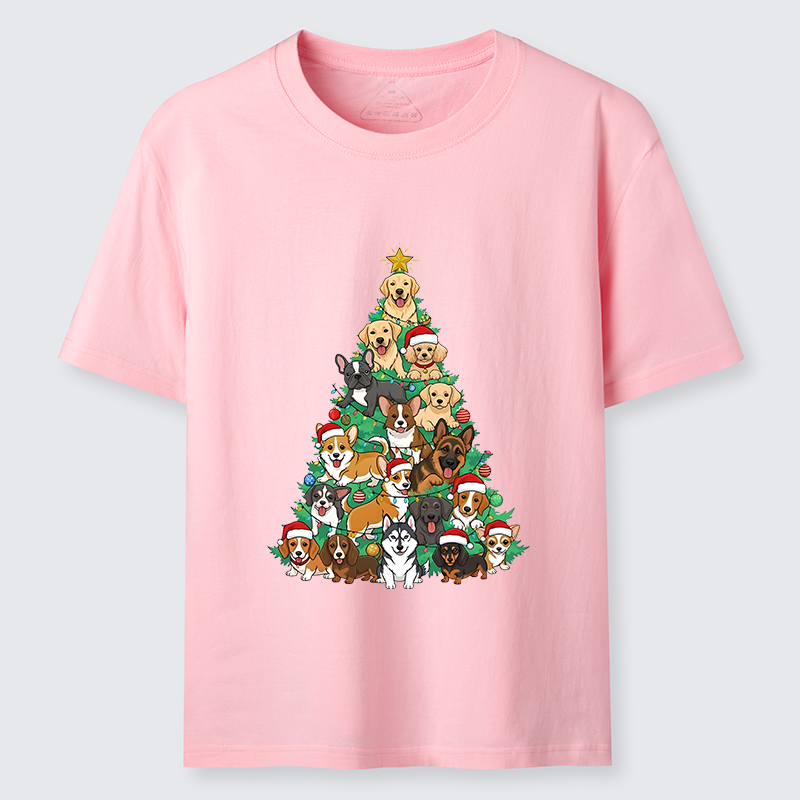 Tokyo-Tiger Christmas Tree Dog Funny Classic T-Shirt