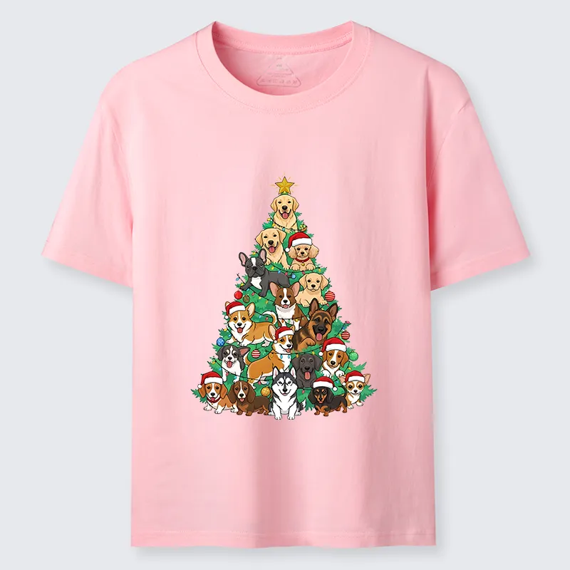 Tokyo-Tiger Christmas Tree Dog Funny Classic T-Shirt