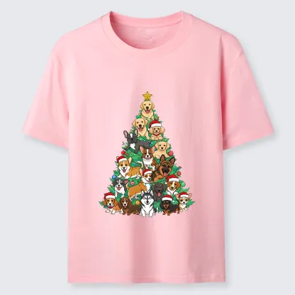 Tokyo-Tiger Christmas Tree Dog Funny Classic T-Shirt