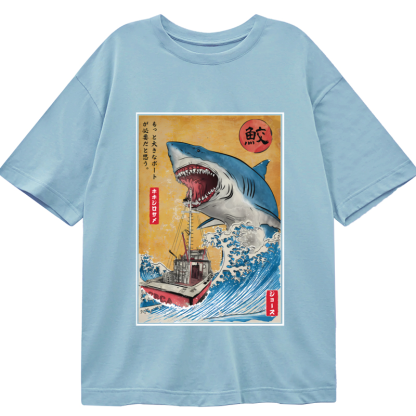 Tokyo-Tiger Ukiyoe Shark Japan Classic T-Shirt