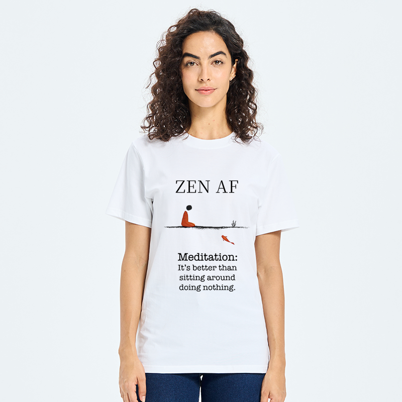 Tokyo-Tiger Zen Vibes Only: The Power of Meditation Classic T-Shirt