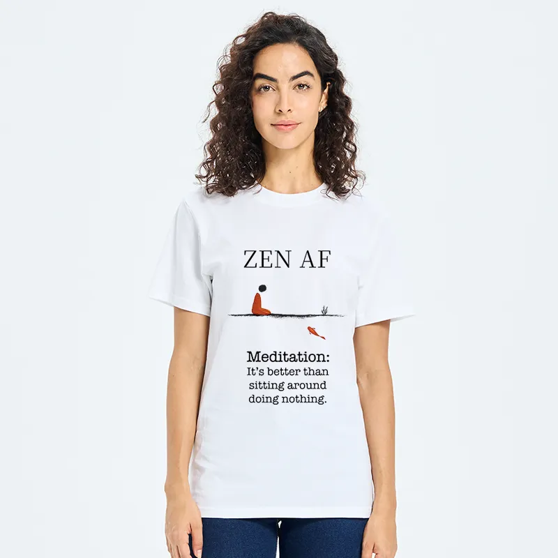 Tokyo-Tiger Zen Vibes Only: The Power of Meditation Classic T-Shirt