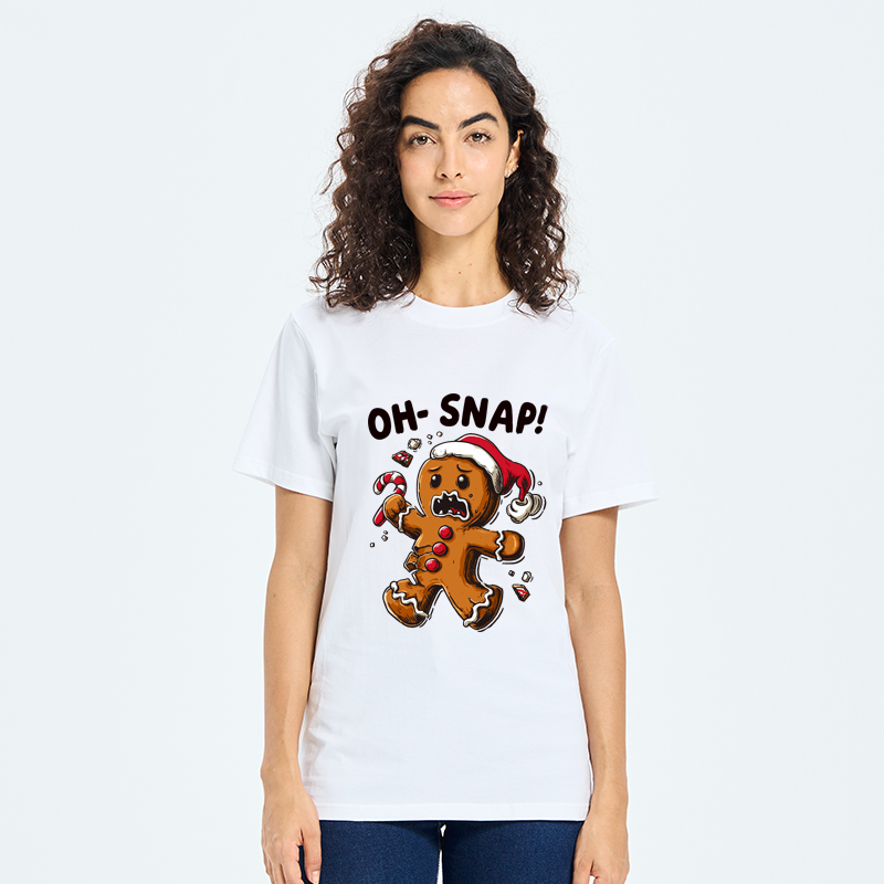 Tokyo-Tiger Oh Snap The Gingerbread Man's Christmas Chaos Classic T-Shirt