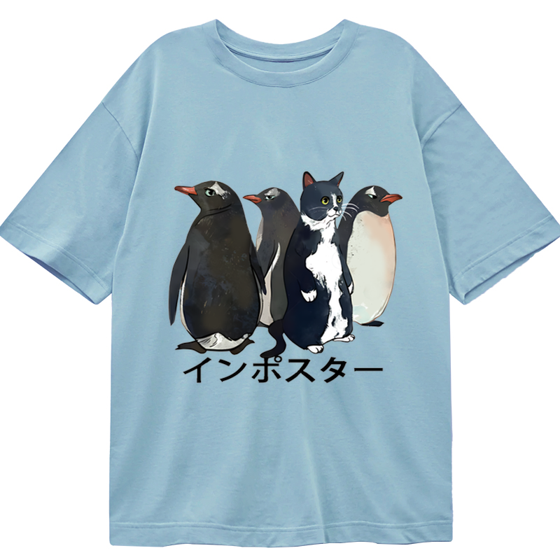 Tokyo-Tiger Imposter Among Penguins Classic T-Shirt