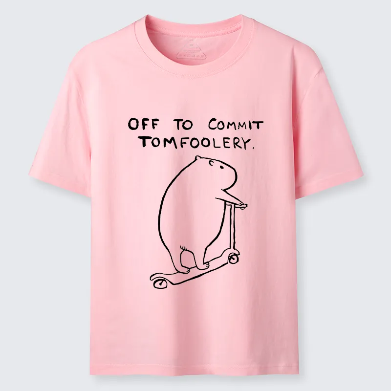 Tokyo-Tiger Capybara Is Ready To Do Something Bad Classic T-Shirt