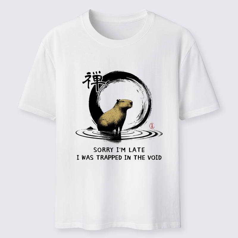 Tokyo-Tiger Zen Capybara Was Trapped In The Void Classic T-Shirt