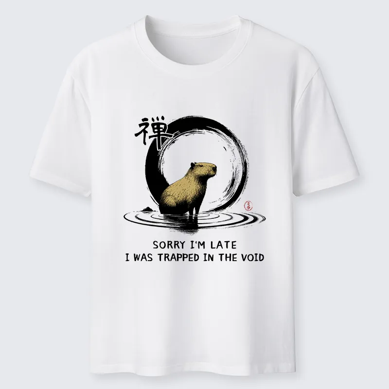 Tokyo-Tiger Zen Capybara Was Trapped In The Void Classic T-Shirt