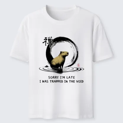 Tokyo-Tiger Zen Capybara Was Trapped In The Void Classic T-Shirt