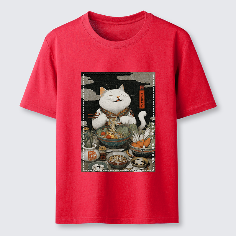 Tokyo-Tiger The Ramen-Loving Cat Classic T-Shirt