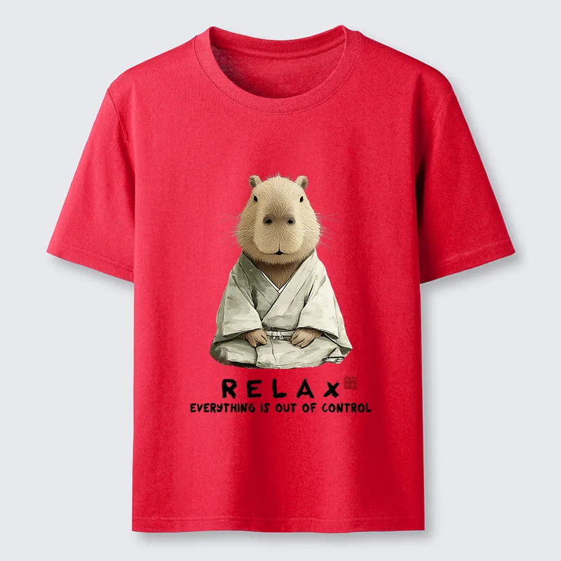 Tokyo-Tiger Zen Capybara：Relax, it's all chaos Classic T-Shirt