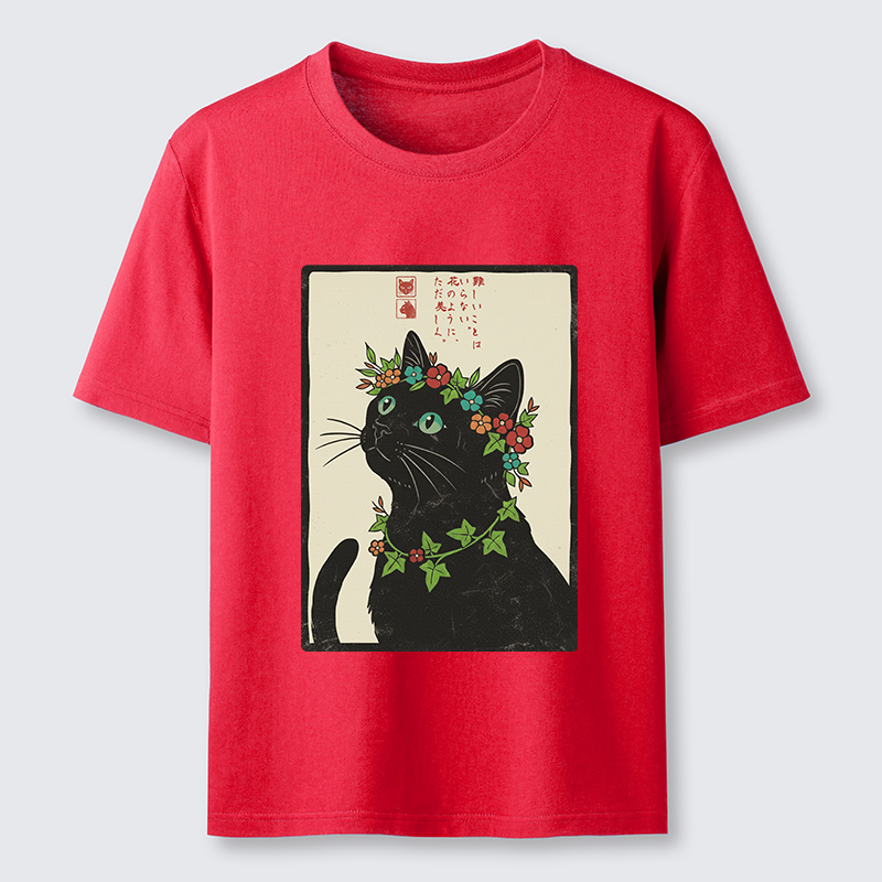 Tokyo-Tiger The Flower-Crowned Cat Classic T-Shirt