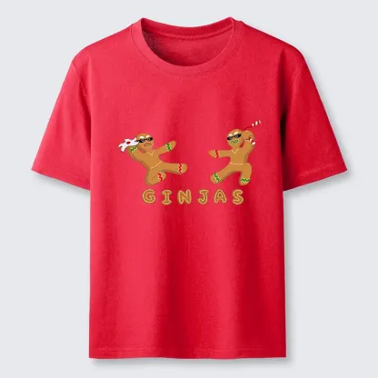 Tokyo-Tiger Gingerbread Ninja Classic T-Shirt