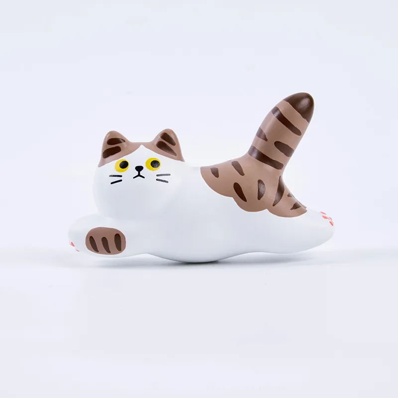 Tokyo-Tiger Striped Cat Fridge Magnet