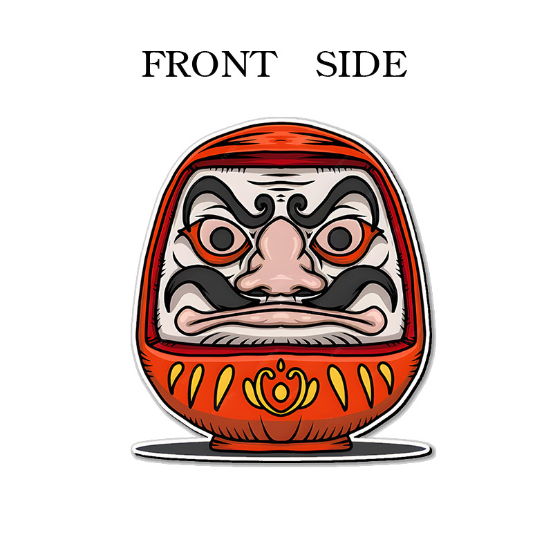 Tokyo-Tiger Japanese Daruma Doll Fridge Magnet