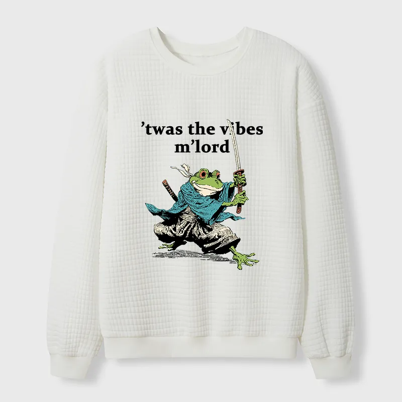 Tokyo-Tiger The Frog Samurai Waffle Sweatshirt