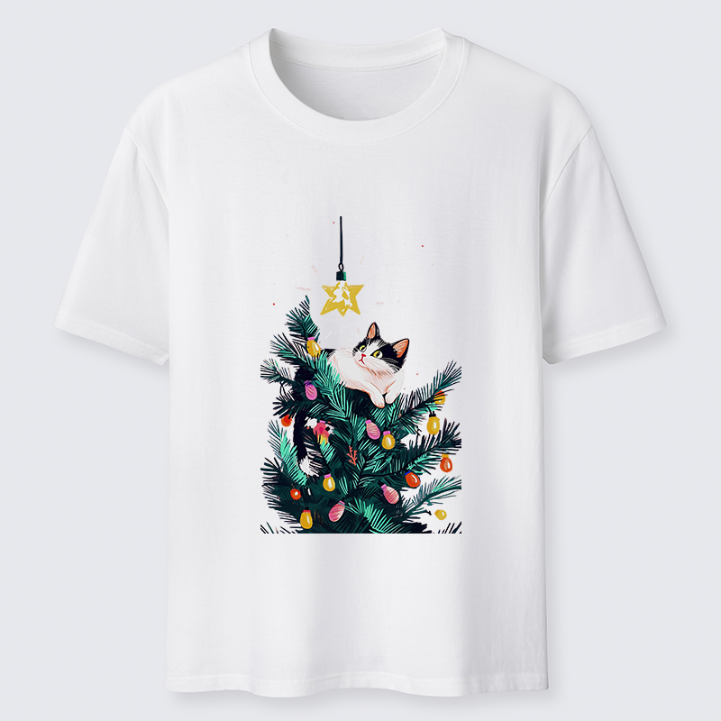 Tokyo-Tiger Cute Christmas Cat Japan Classic T-Shirt