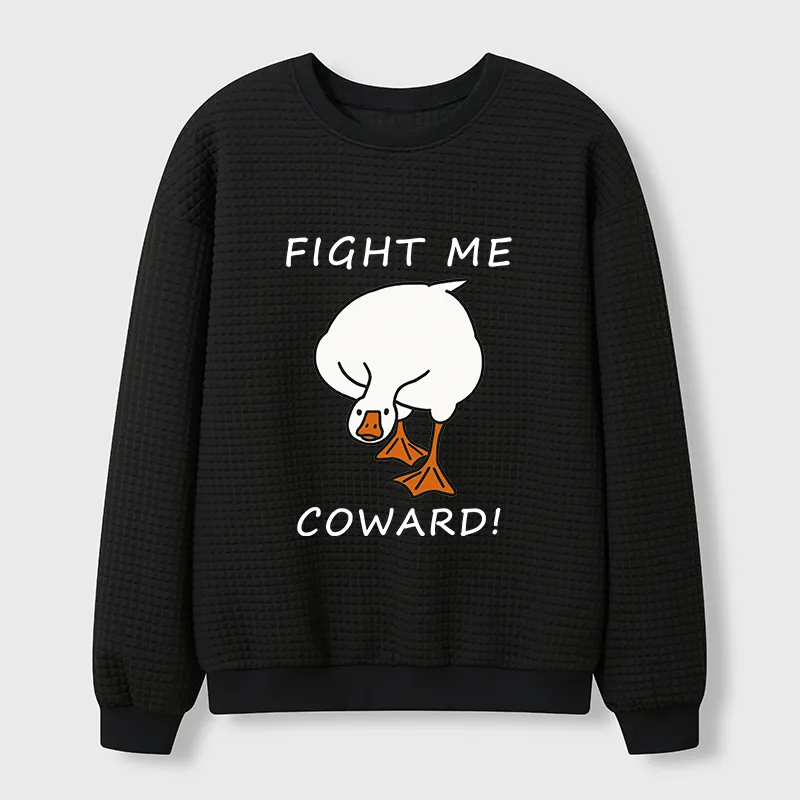 Tokyo-Tiger Philosophy Of A Fighter Goose Waffle Sweatshirt