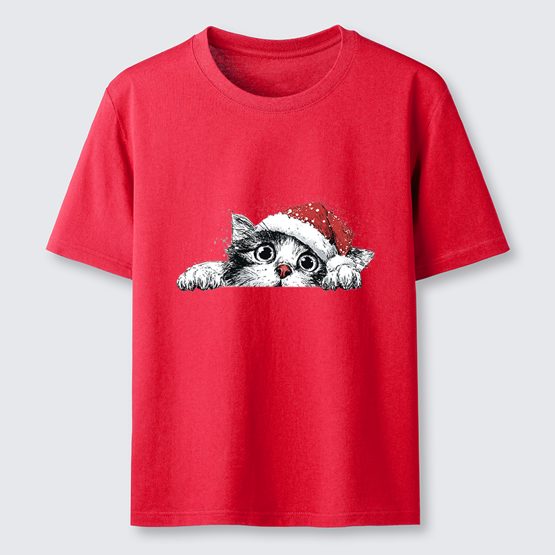 Tokyo-Tiger The Curious Christmas Cat Classic T-Shirt