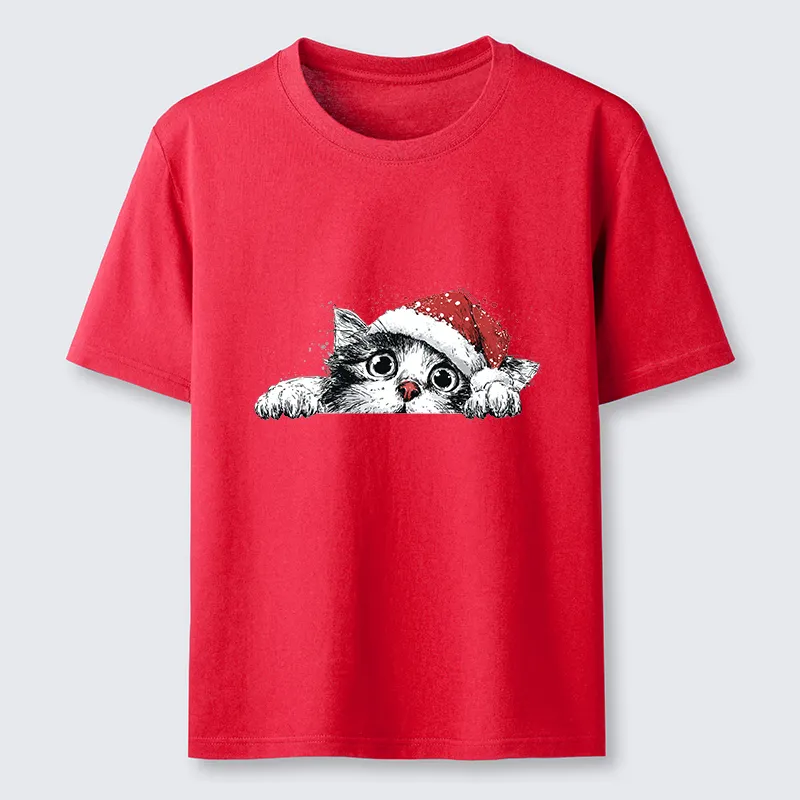 Tokyo-Tiger The Curious Christmas Cat Classic T-Shirt