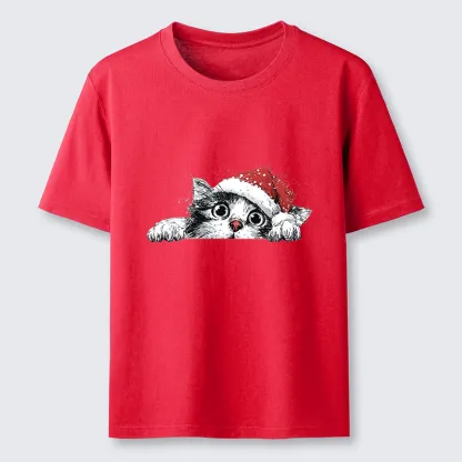 Tokyo-Tiger The Curious Christmas Cat Classic T-Shirt