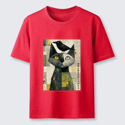 Tokyo-Tiger The Cat And The Crow Are Planning To Rule The World Classic T-Shirt