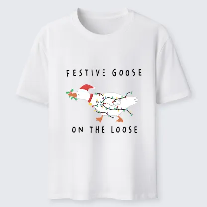 Tokyo-Tiger Stupid Goose Christmas Classic T-Shirt