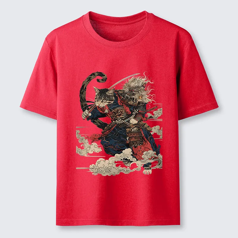 Tokyo-Tiger Gorgeous Samurai Cat Classic T-Shirt