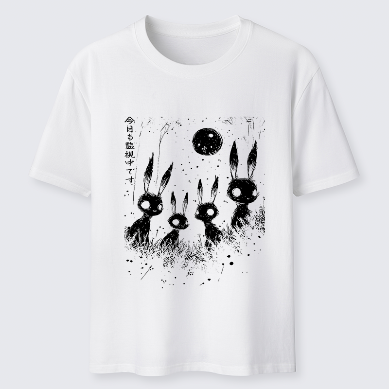 Tokyo-Tiger Rabbit Is Watching You Classic T-Shirt