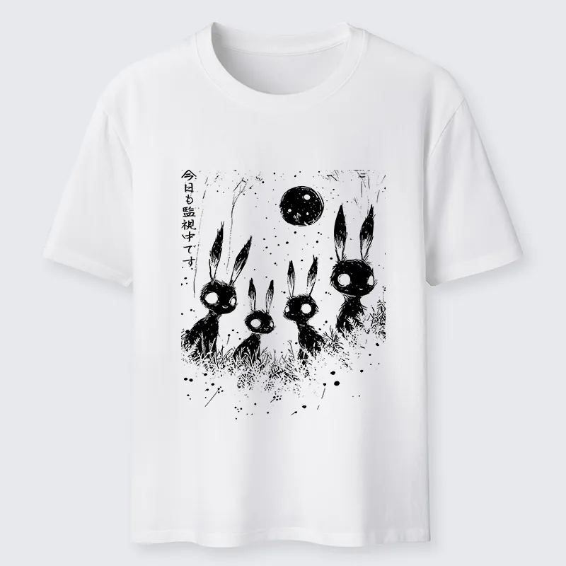 Tokyo-Tiger Rabbit Is Watching You Classic T-Shirt
