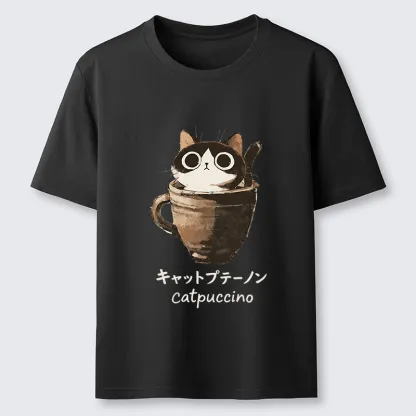 Tokyo-Tiger Cat Cappuccino Classic T-Shirt