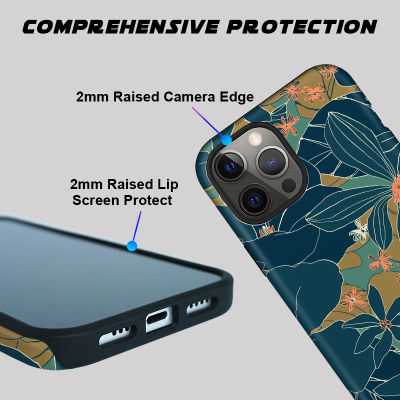 Tokyo-Tiger Blooming Flowers Phone Case