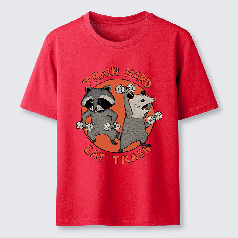 Tokyo-Tiger Raccoons And Opossums Are Working Out Classic T-Shirt