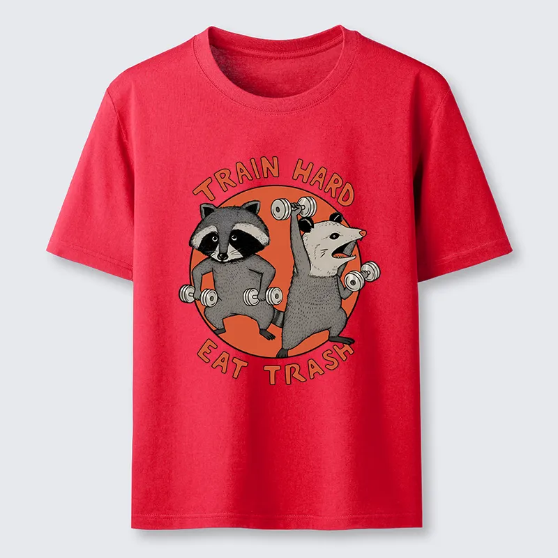 Tokyo-Tiger Raccoons And Opossums Are Working Out Classic T-Shirt