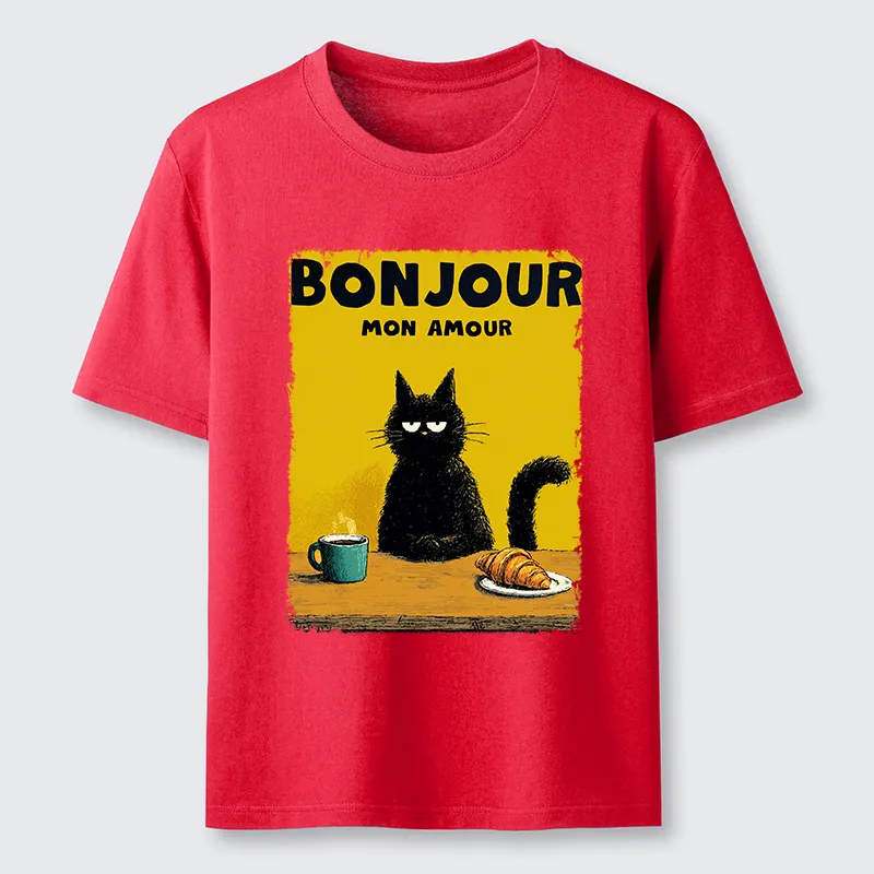 Tokyo-Tiger Bonjour Mon Amour Classic T-Shirt