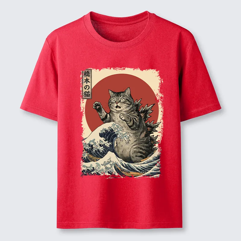 Tokyo-Tiger Catzilla Is Causing Destruction Classic T-Shirt