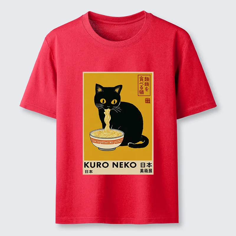 Tokyo-Tiger Kuro Neko Ramen Classic T-Shirt