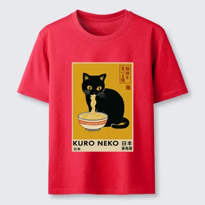 Tokyo-Tiger Kuro Neko Ramen Classic T-Shirt