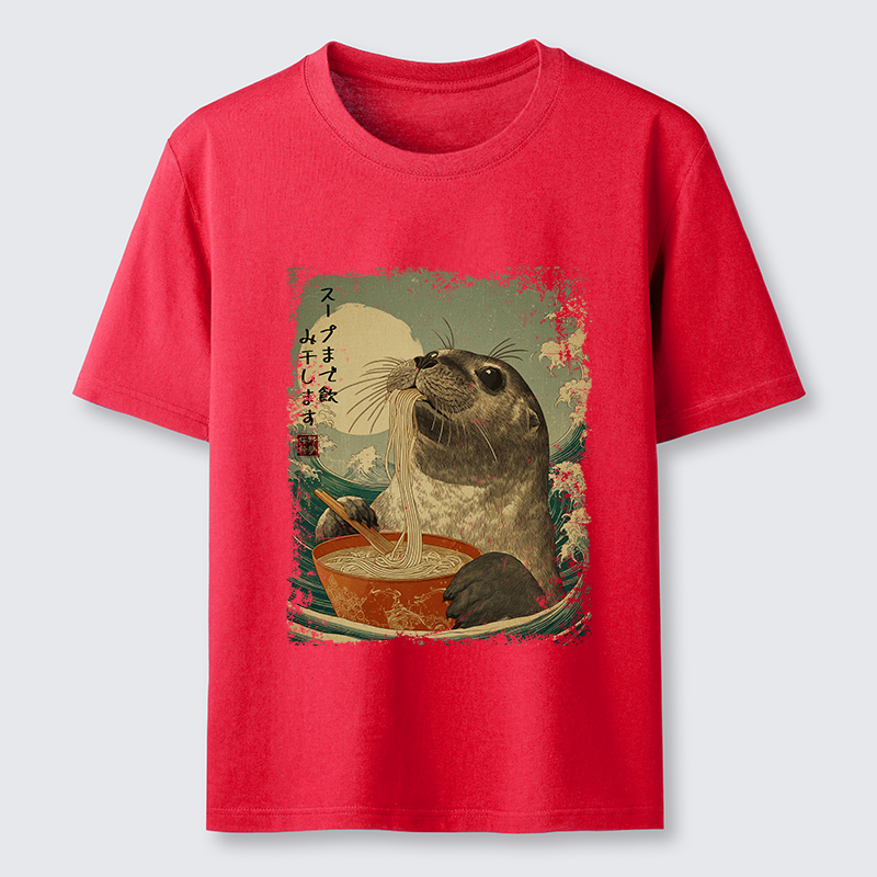 Tokyo-Tiger Slurp Like a Seal Classic T-Shirt