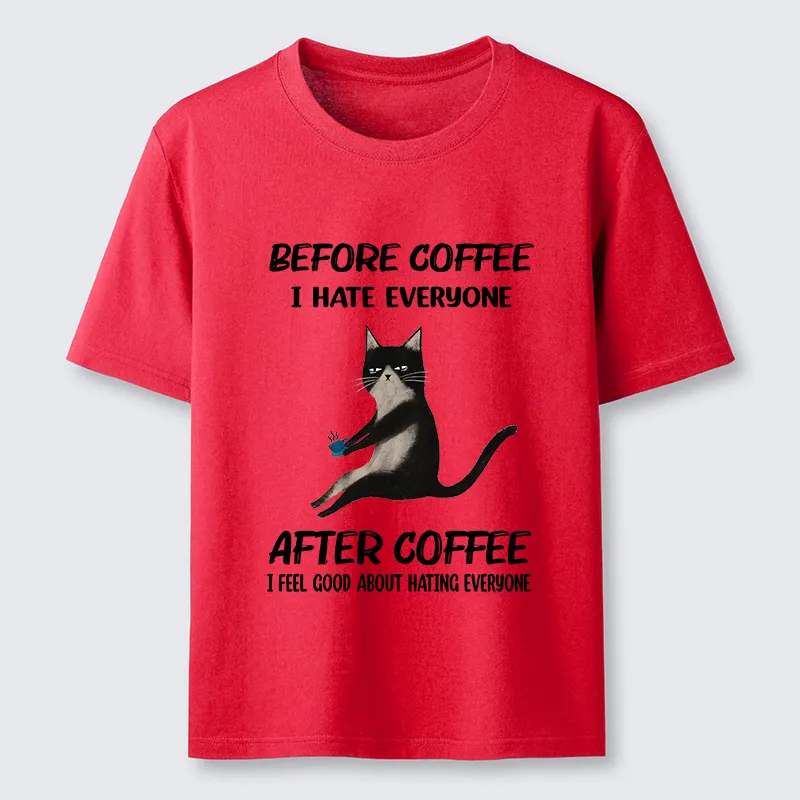 Tokyo-Tiger Hate Everyone After Drinking Coffee Classic T-Shirt