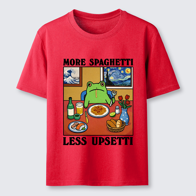Tokyo-Tiger More Spaghetti Less Upsetti Frog Classic T-Shirt